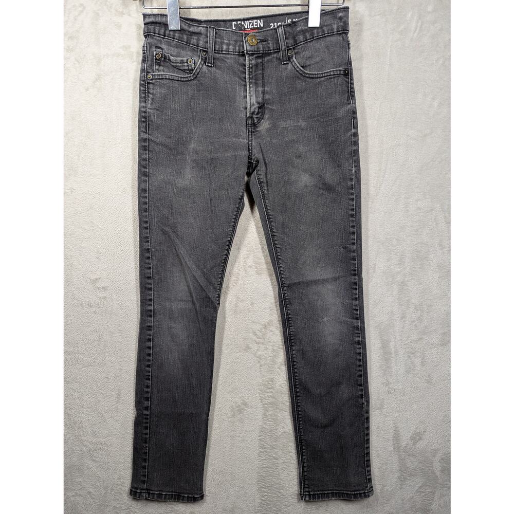 LEVI'S DENIZEN Men’s Black 216 Skinny Fit W30xL32 Jeans
